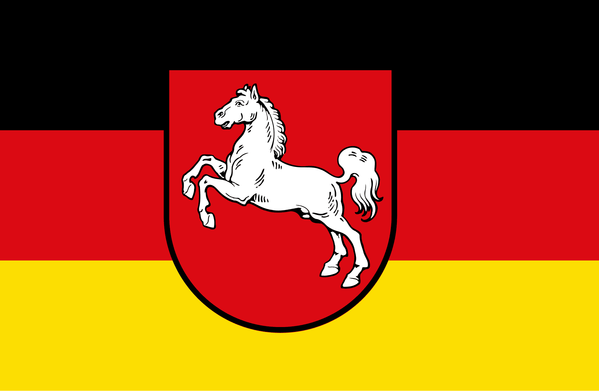 Flagge Niedersachsen